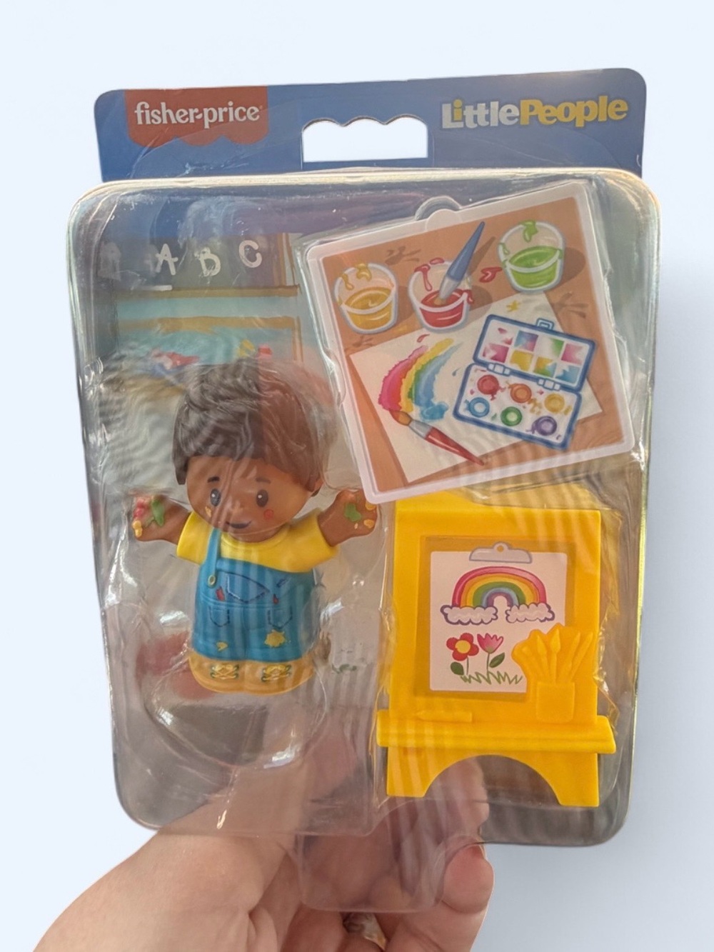 Fisher-Price Little People Painter Figure Playset - Yellow/Blue